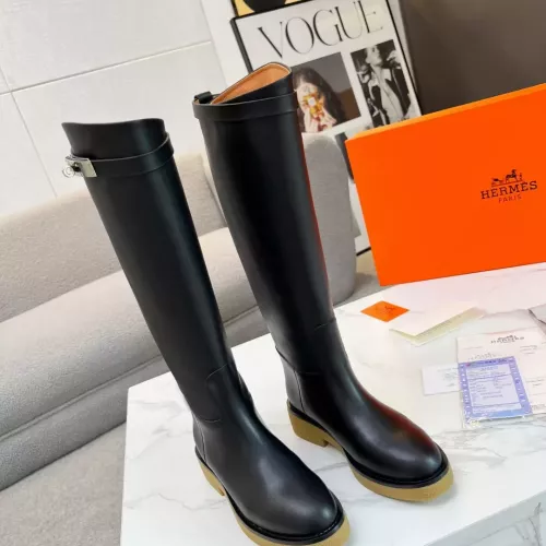 Replica Hermes Boots For Women #1357676 $118.00 USD for Wholesale