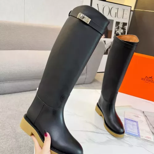 Replica Hermes Boots For Women #1357676 $118.00 USD for Wholesale