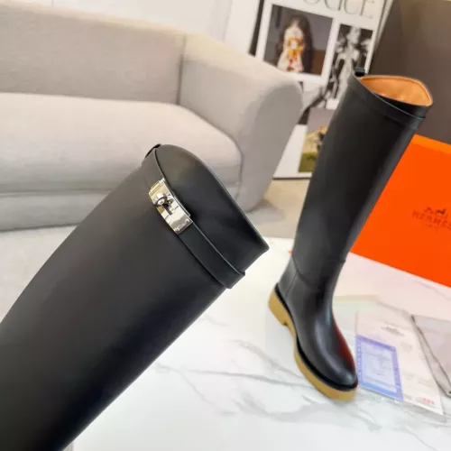 Replica Hermes Boots For Women #1357676 $118.00 USD for Wholesale