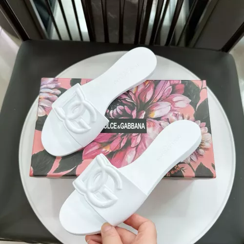 Replica Dolce & Gabbana D&G Slippers For Women #1357683 $48.00 USD for Wholesale
