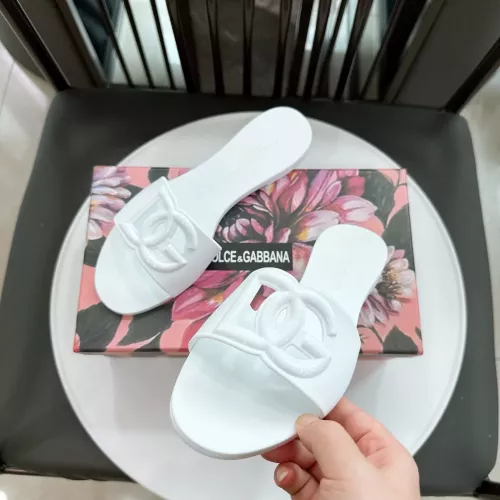 Replica Dolce & Gabbana D&G Slippers For Women #1357683 $48.00 USD for Wholesale
