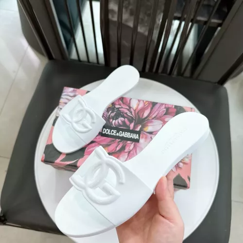 Replica Dolce & Gabbana D&G Slippers For Women #1357683 $48.00 USD for Wholesale