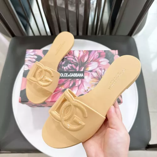 Replica Dolce & Gabbana D&G Slippers For Women #1357684 $48.00 USD for Wholesale