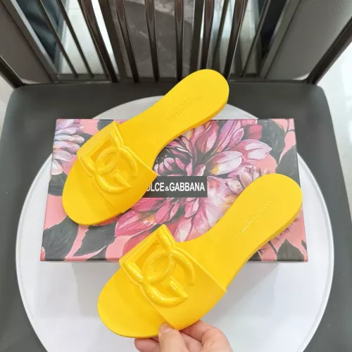 Replica Dolce & Gabbana D&G Slippers For Women #1357685 $48.00 USD for Wholesale