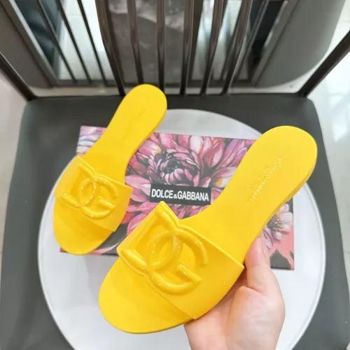 Replica Dolce & Gabbana D&G Slippers For Women #1357685 $48.00 USD for Wholesale