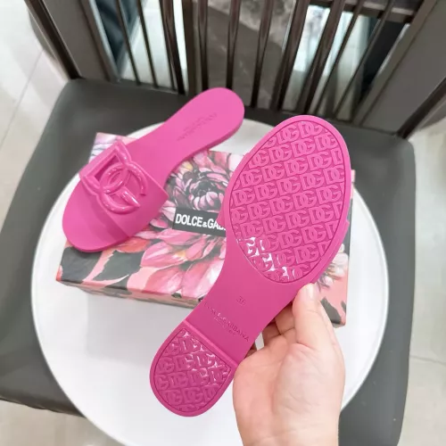 Replica Dolce & Gabbana D&G Slippers For Women #1357686 $48.00 USD for Wholesale
