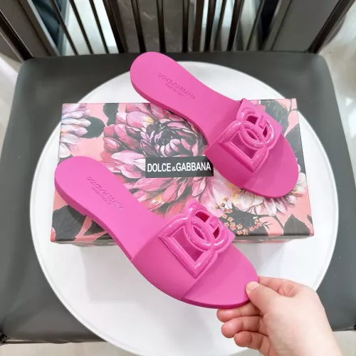 Replica Dolce & Gabbana D&G Slippers For Women #1357686 $48.00 USD for Wholesale