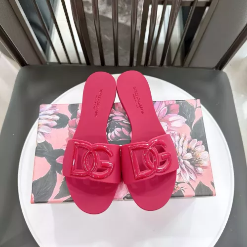 Dolce &amp; Gabbana D&amp;G Slippers For Women #1357687 $48.00 USD, Wholesale Replica Dolce &amp; Gabbana D&amp;G Slippers
