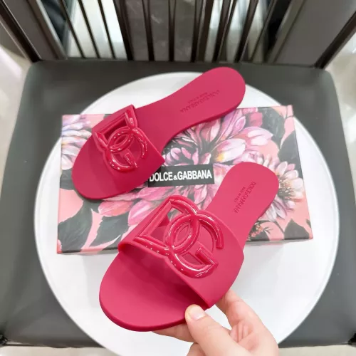Replica Dolce & Gabbana D&G Slippers For Women #1357687 $48.00 USD for Wholesale
