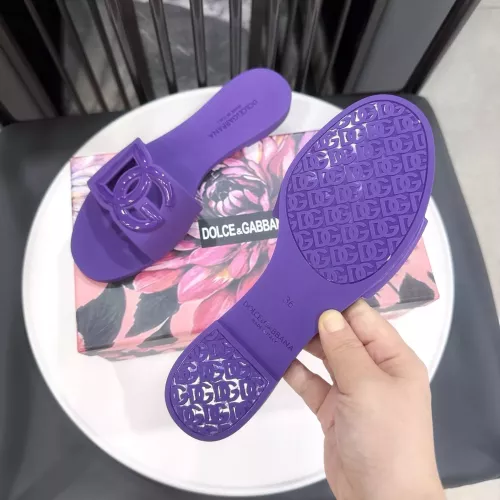 Replica Dolce & Gabbana D&G Slippers For Women #1357688 $52.00 USD for Wholesale