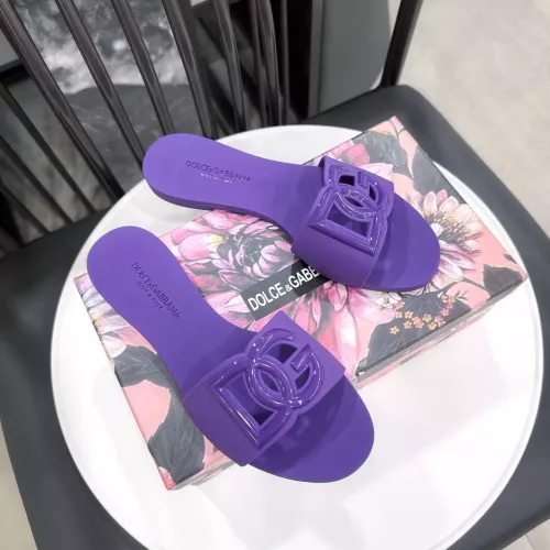 Replica Dolce & Gabbana D&G Slippers For Women #1357688 $52.00 USD for Wholesale