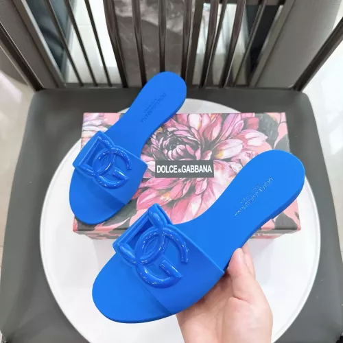 Replica Dolce & Gabbana D&G Slippers For Women #1357689 $48.00 USD for Wholesale