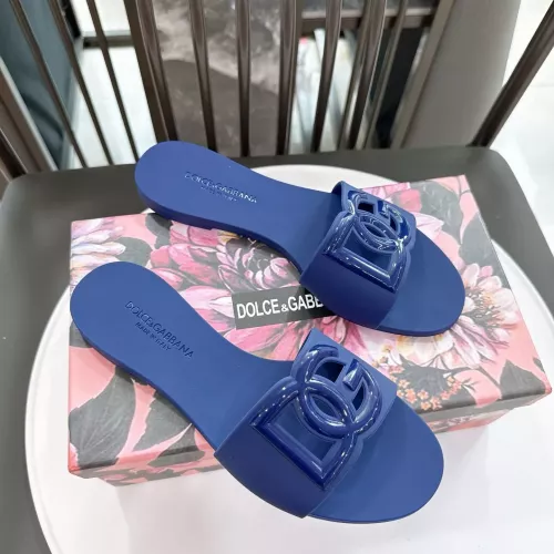 Replica Dolce & Gabbana D&G Slippers For Women #1357690 $48.00 USD for Wholesale