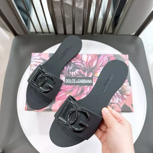 Replica Dolce & Gabbana D&G Slippers For Women #1357691 $48.00 USD for Wholesale