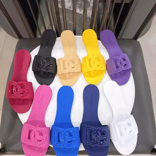 Replica Dolce & Gabbana D&G Slippers For Women #1357691 $48.00 USD for Wholesale