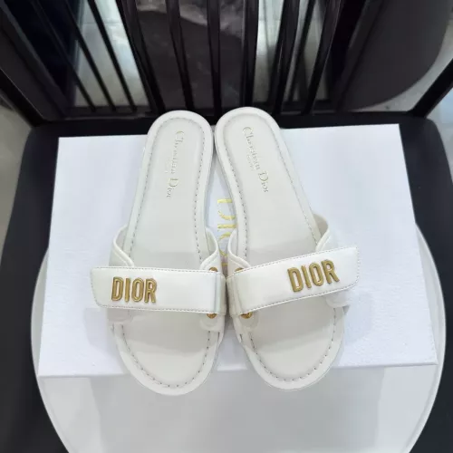 Christian Dior Slippers For Women #1357700 $64.00 USD, Wholesale Replica Christian Dior Slippers