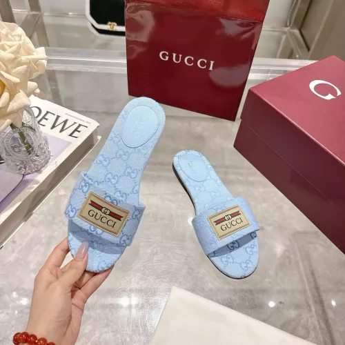 Replica Gucci Slippers For Women #1357705 $72.00 USD for Wholesale