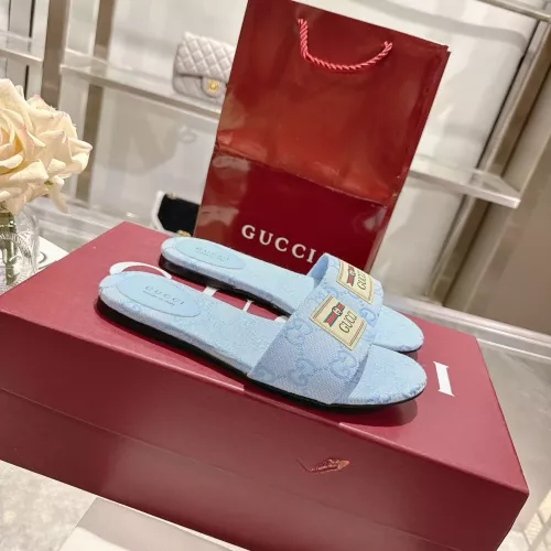 Replica Gucci Slippers For Women #1357705 $72.00 USD for Wholesale