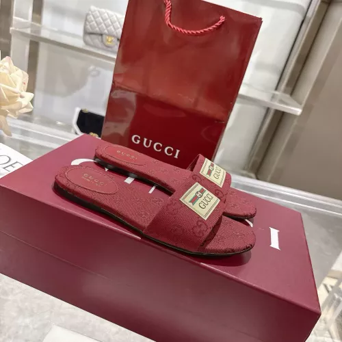 Replica Gucci Slippers For Women #1357706 $72.00 USD for Wholesale