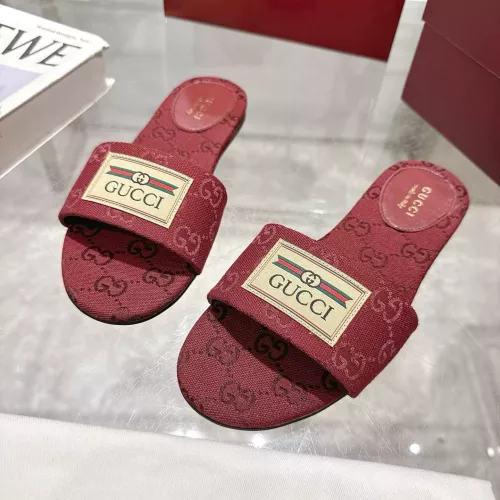 Replica Gucci Slippers For Women #1357706 $72.00 USD for Wholesale