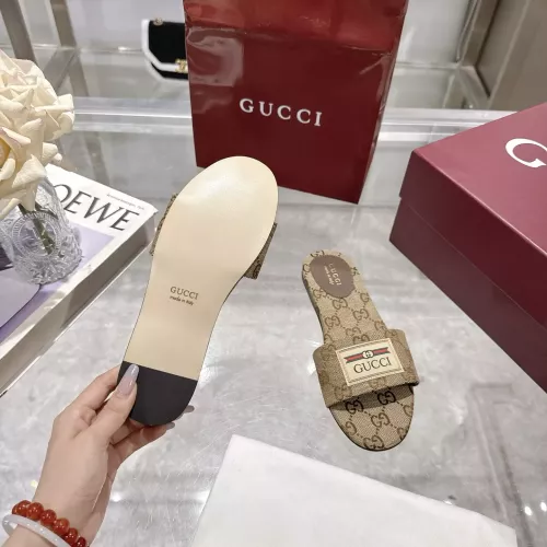 Replica Gucci Slippers For Women #1357708 $72.00 USD for Wholesale