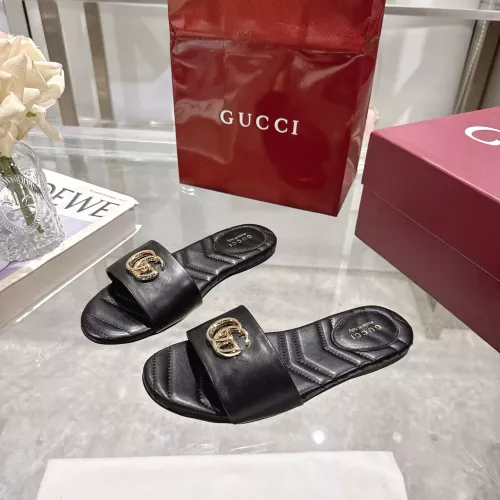 Gucci Slippers For Women #1357710 $76.00 USD, Wholesale Replica Gucci Slippers