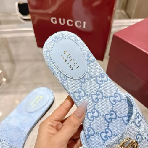 Replica Gucci Slippers For Women #1357713 $76.00 USD for Wholesale