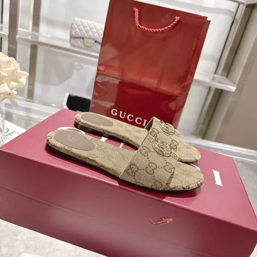 Replica Gucci Slippers For Women #1357714 $76.00 USD for Wholesale