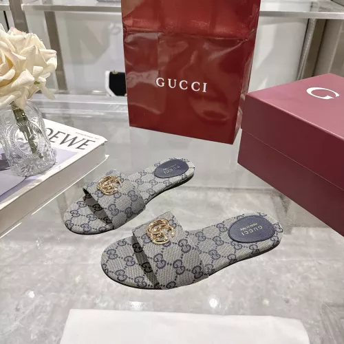 Gucci Slippers For Women #1357715 $76.00 USD, Wholesale Replica Gucci Slippers