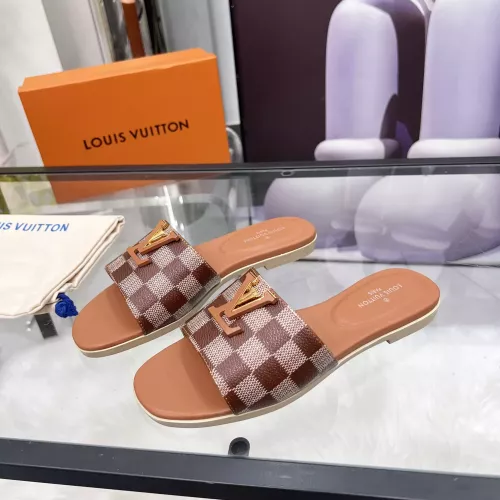 Louis Vuitton Slippers For Women #1357721 $82.00 USD, Wholesale Replica Louis Vuitton Slippers