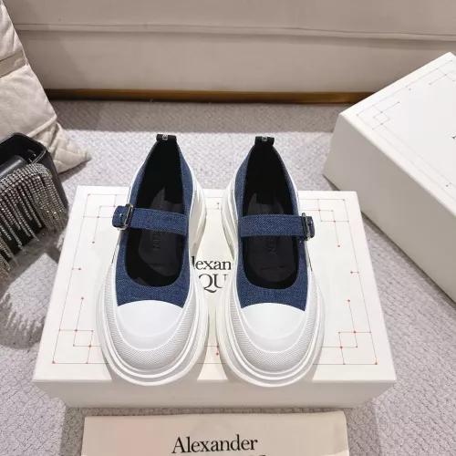 Replica Alexander McQueen Casual Shoes For Women #1357729 $108.00 USD for Wholesale