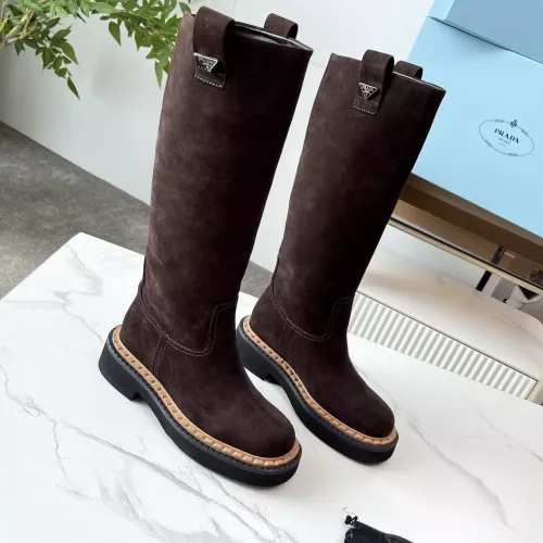 Prada Boots For Women #1357734 $140.00 USD, Wholesale Replica Prada Boots
