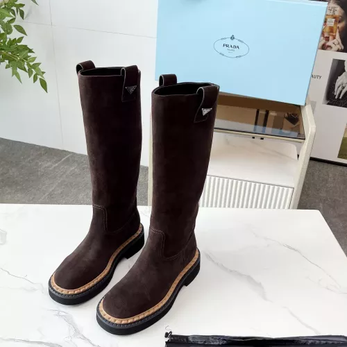 Replica Prada Boots For Women #1357734 $140.00 USD for Wholesale