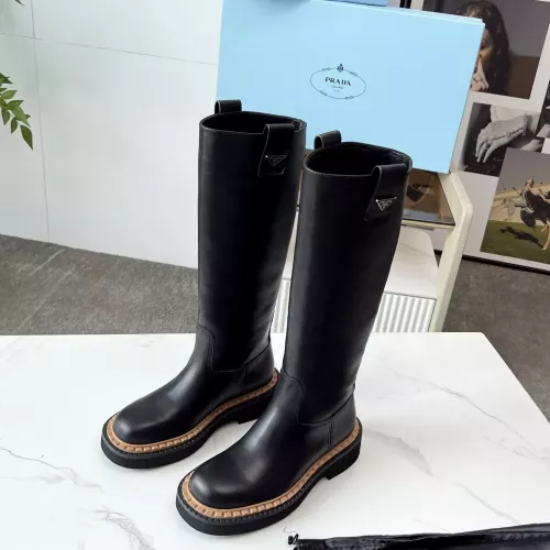 Replica Prada Boots For Women #1357735 $140.00 USD for Wholesale