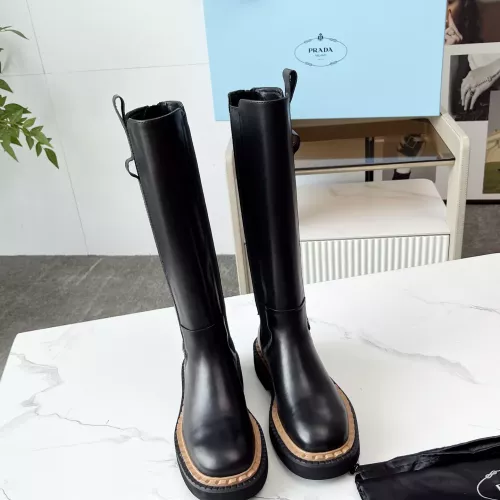Replica Prada Boots For Women #1357736 $140.00 USD for Wholesale