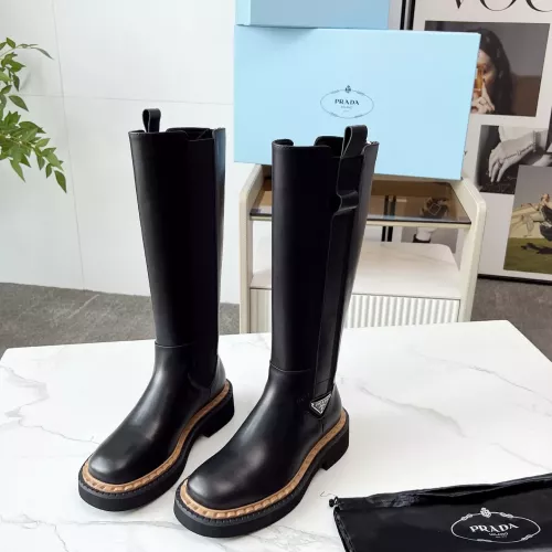 Replica Prada Boots For Women #1357736 $140.00 USD for Wholesale