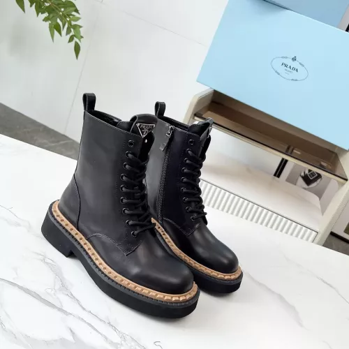Replica Prada Boots For Women #1357742 $115.00 USD for Wholesale