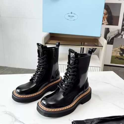 Prada Boots For Women #1357743 $115.00 USD, Wholesale Replica Prada Boots
