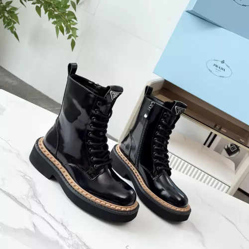 Replica Prada Boots For Women #1357743 $115.00 USD for Wholesale