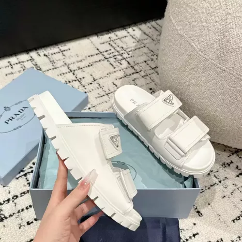 Replica Prada Slippers For Women #1357752 $98.00 USD for Wholesale