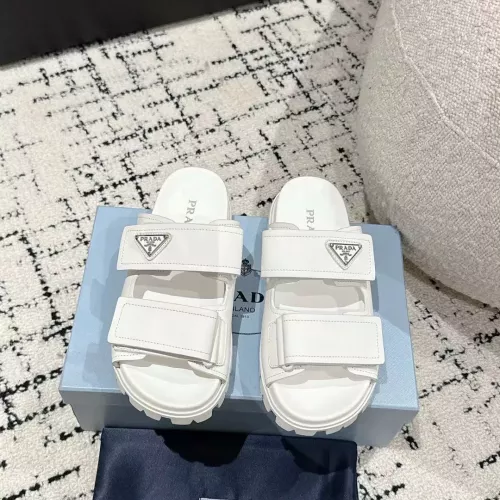 Replica Prada Slippers For Men #1357753 $98.00 USD for Wholesale
