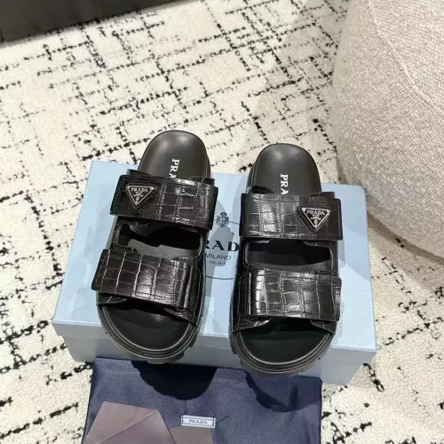 Replica Prada Slippers For Women #1357758 $98.00 USD for Wholesale