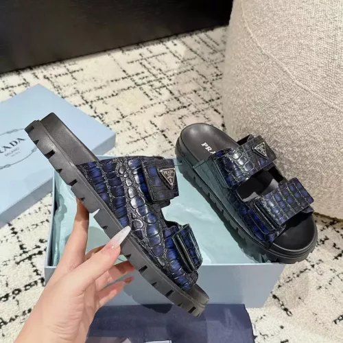 Replica Prada Slippers For Men #1357761 $98.00 USD for Wholesale