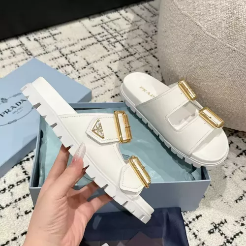 Replica Prada Slippers For Women #1357762 $98.00 USD for Wholesale