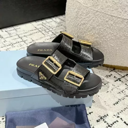 Replica Prada Slippers For Men #1357769 $98.00 USD for Wholesale