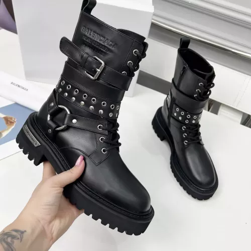 Balenciaga Boots For Women #1357778 $118.00 USD, Wholesale Replica Balenciaga Boots
