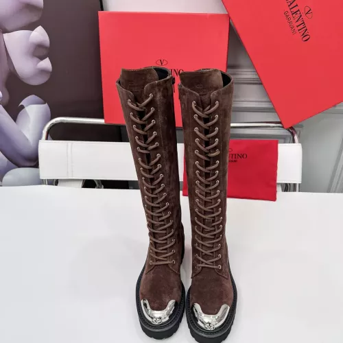 Replica Valentino Boots For Women #1357779 $150.00 USD for Wholesale
