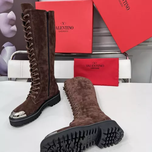 Replica Valentino Boots For Women #1357779 $150.00 USD for Wholesale