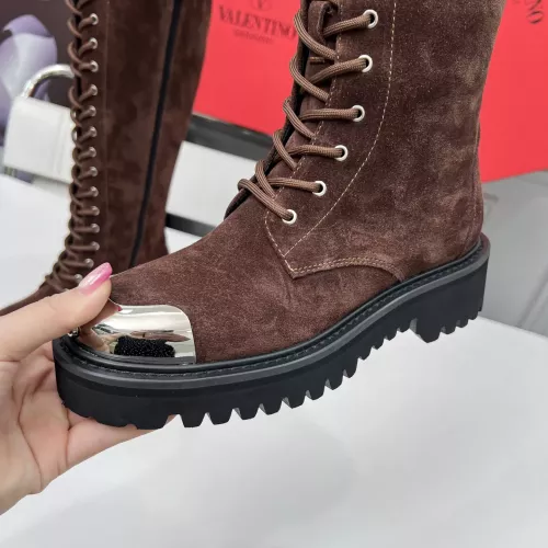 Replica Valentino Boots For Women #1357779 $150.00 USD for Wholesale