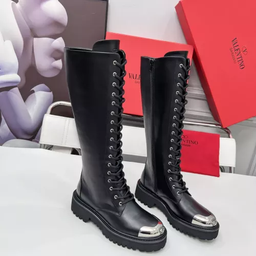 Replica Valentino Boots For Women #1357780 $150.00 USD for Wholesale
